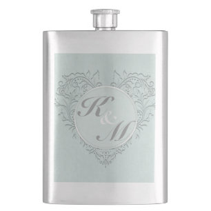 Aqua HeartyChic Flachmann