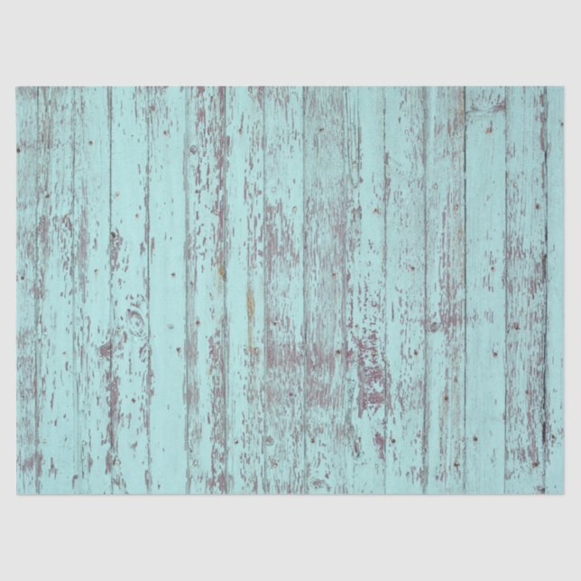 Aqua-Holz-Papiere Seidenpapier (Vorderseite)