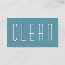 Aqua House CLEANING Simple Style V38 Visitenkarte