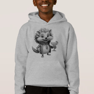 Aqua Igel Hoodie