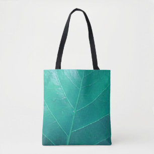 Aqua Leaf Tasche