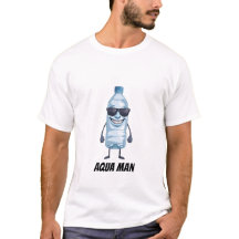 Aqua Man Lustiger Brainrot Wasser T-Shirt