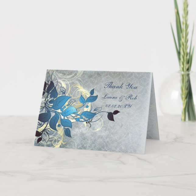 aqua mariage d'hiver Merci (Devant)