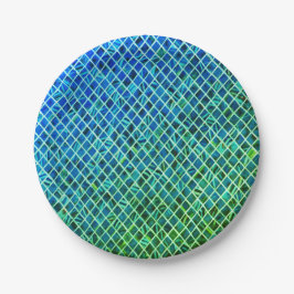 Aqua-Marinesoldat Pappteller