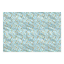 Aqua Minze Gold Glitzer Stars