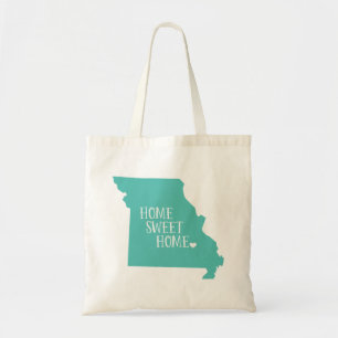 Aqua Missouri Home Sweet Home Sac fourre-tout d'Ét