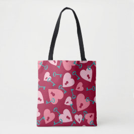 AQUA MIT SCHATTEN VON PINKVALENTINHÖRERN TASCHE