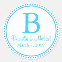 Aqua Monogram