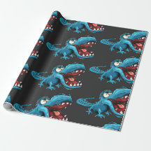 Aqua Monster Running Baby Bodysuit
