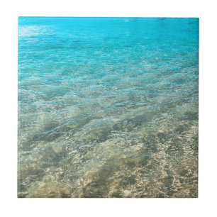 Aqua Ocean Textur Fliese