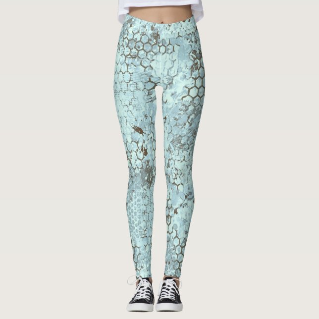 Aqua Odyssey Leggings (Vorderseite)