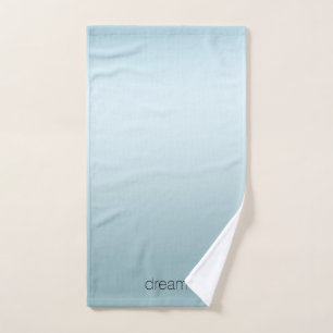 Aqua Ombre Badhandtuch Set