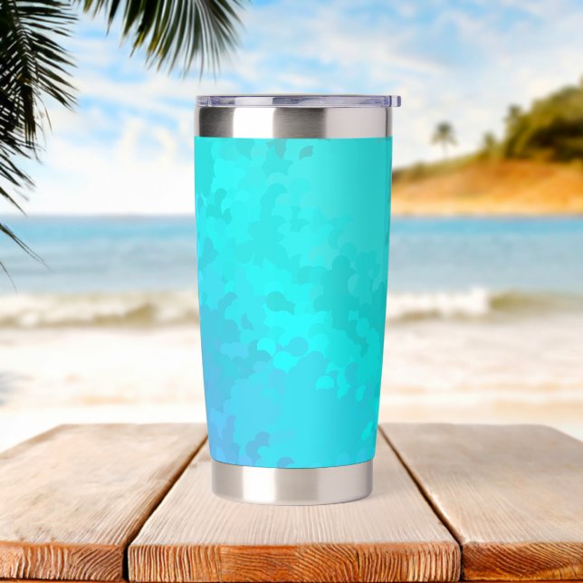 Aqua Ombre Thermobecher (Strand)