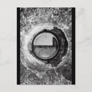 "Aqua Orb Gray" JTG Kunst, Dichtung und Musik Postkarte