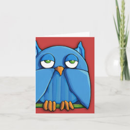 Aqua Owl rote Karte