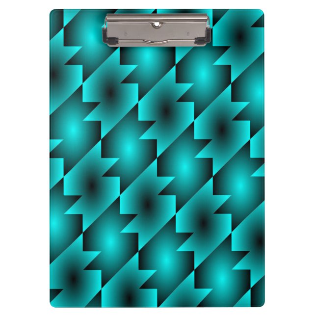 AQUA PATTERN DESIGN KLEMMBRETT (Vorderseite)