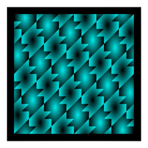 AQUA PATTERN DESIGN POSTER