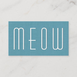 Aqua PET CARE Business Simple Style V63F Visitenkarte