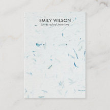 AQUA PETAL HANDMADE PAPIER STUD EARRING DISPLAY