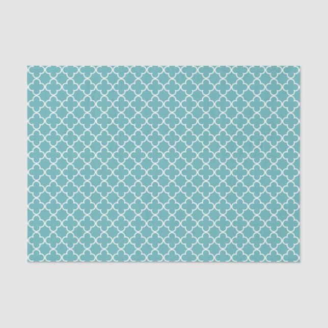 Aqua-Quatrella Seidenpapier (Vorderseite)