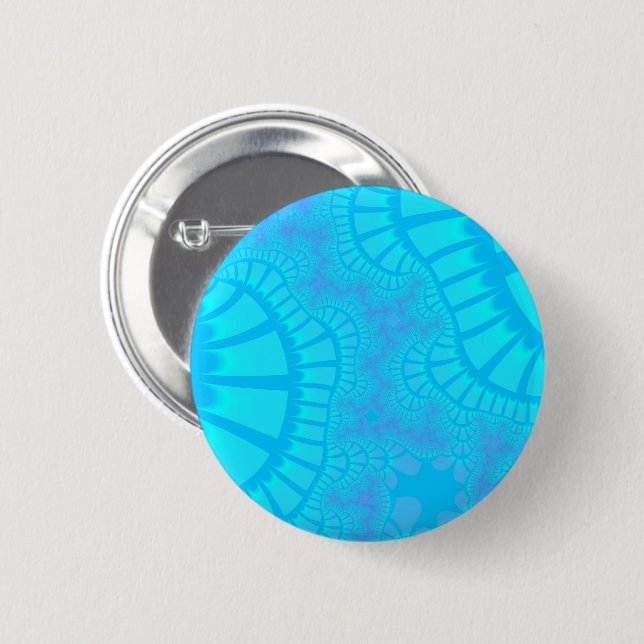 Aqua Remix Button (Vorne & Hinten)