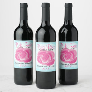 Aqua, Rose bouteille ou Étiquette de forfait
