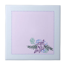 Aqua Rose Decorative