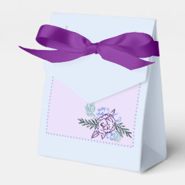 Aqua Rose Hochzeitstag Geschenkschachtel