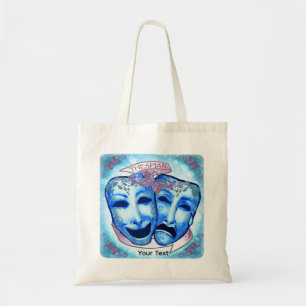 Aqua-Schauspielermasken Tragetasche