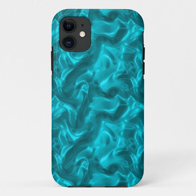 Aqua Silk iPhone 5 Coque (Dos)