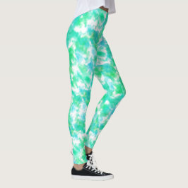 Aqua Splash Athletic Leggings