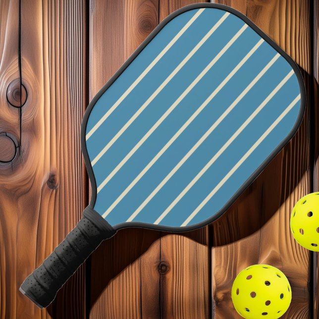 Aqua Splash Farbe Mitte des Jahrhunderts Pickleball Schläger (Von Creator hochgeladen)