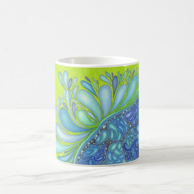 Aqua-Spritzen 11 Unze-Klassiker-Tasse Kaffeetasse (Mittel)