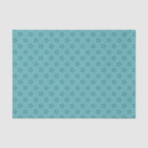 Aqua Stars Seidenpapier
