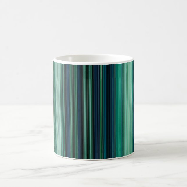 Aqua Stripes Kaffeetasse (Mittel)