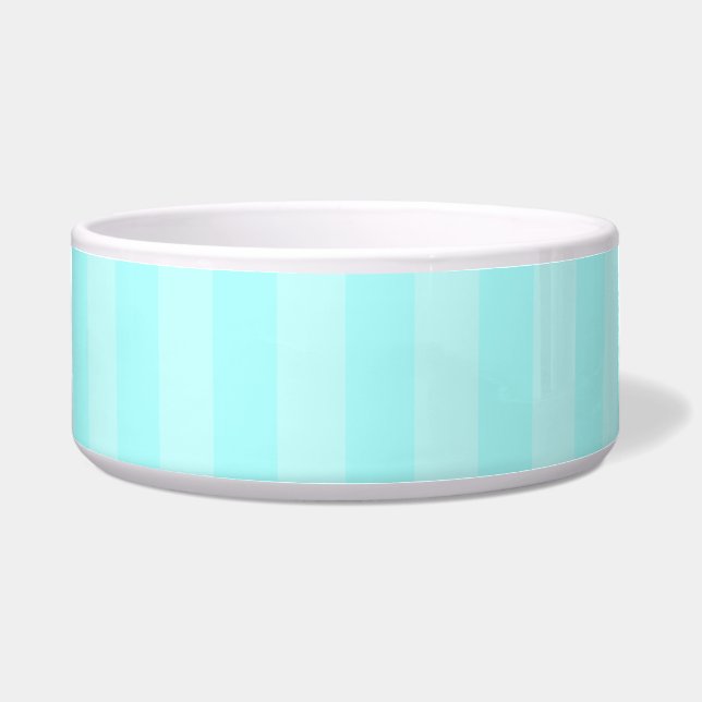 Aqua Stripes Pet Bowls Napf (Vorderseite)