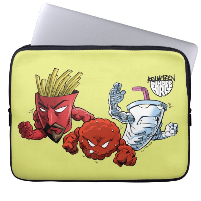 Aqua Teen Hunger Force Anime Graphic Laptopschutzhülle (Vorderseite)
