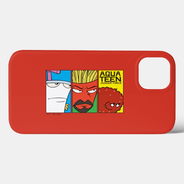 Aqua Teen Hunger Force Character Panel Graphic Case-Mate iPhone Hülle (Rückseite (Horizontal))