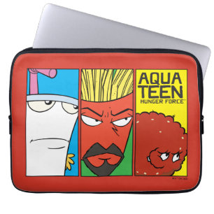 Aqua Teen Hunger Force Character Panel Graphic Laptopschutzhülle