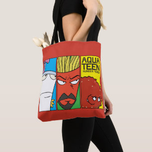 Aqua Teen Hunger Force Character Panel Graphic Tasche
