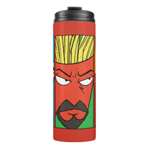 Aqua Teen Hunger Force Character Panel Graphic Thermosbecher