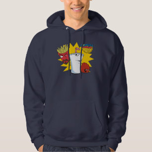 Aqua Teen Hunger Force Explosive Grafik Hoodie