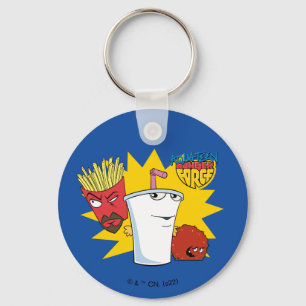 Aqua Teen Hunger Force Explosive Grafik Schlüsselanhänger