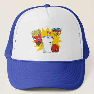 Aqua Teen Hunger Force Explosive Grafik Truckerkappe