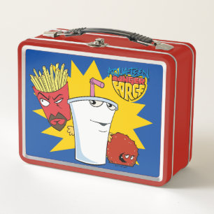 Aqua Teen Hunger Force Explosive Graphic Metall Brotdose