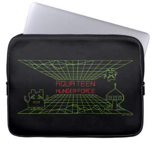 Aqua Teen Hunger Force Mooninites Game-Logo Laptopschutzhülle