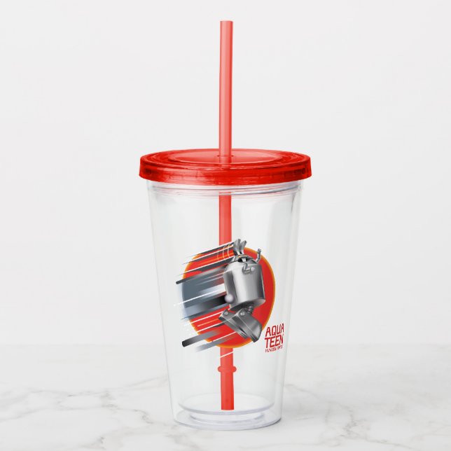 Aqua Teen Hunger Force Rabbot Acryltrinkbecher (Vorderseite)