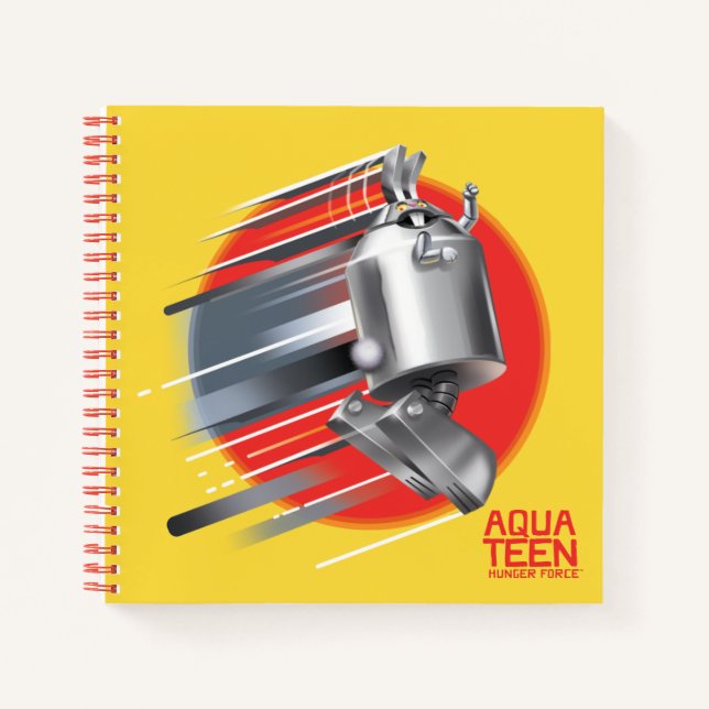 Aqua Teen Hunger Force Rabbot Notizbuch (Vorderseite)