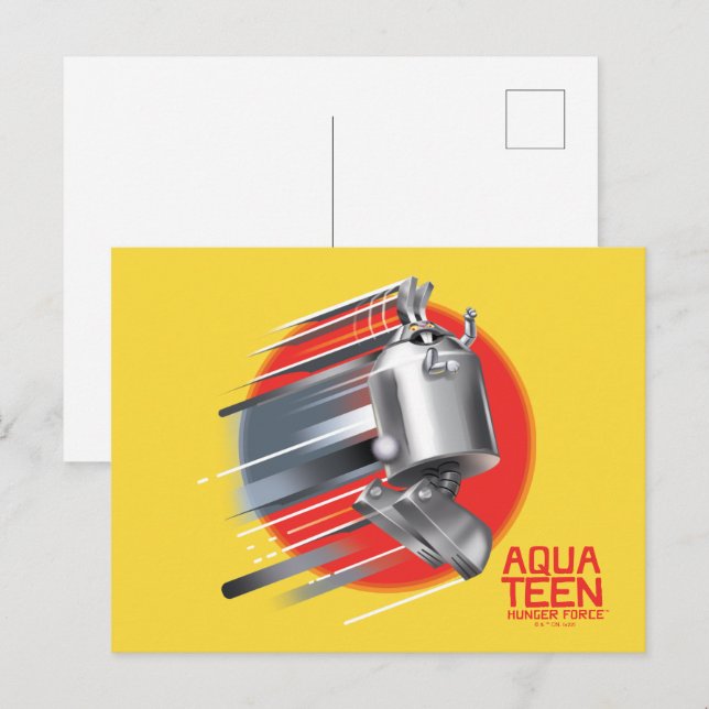 Aqua Teen Hunger Force Rabbot Postkarte (Vorne/Hinten)