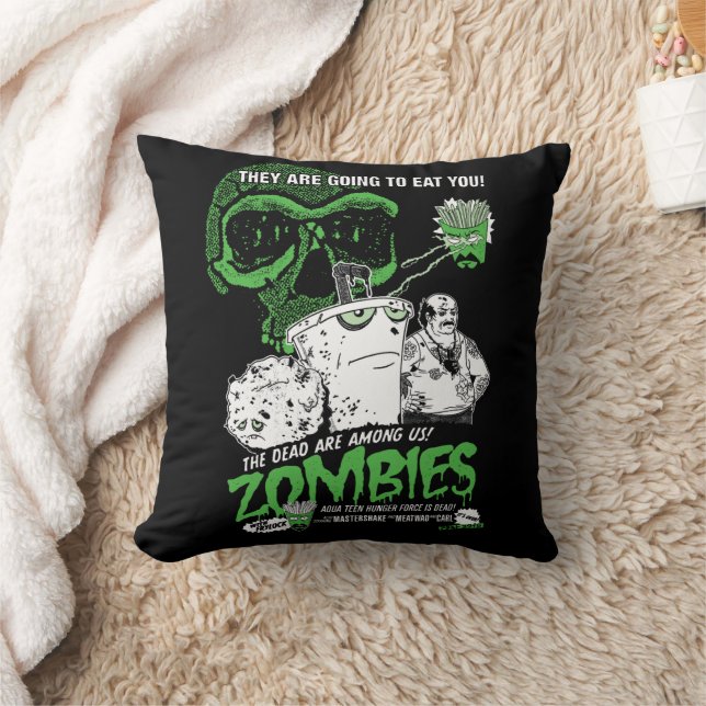 Aqua Teen Hunger Force Zombies Poster Kissen (Decke)